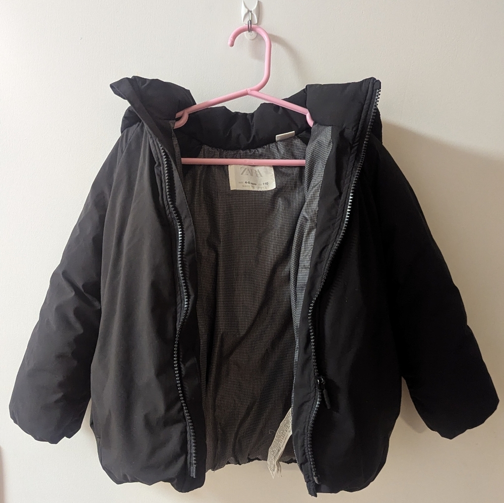 Zara Toddler Puffer Coat